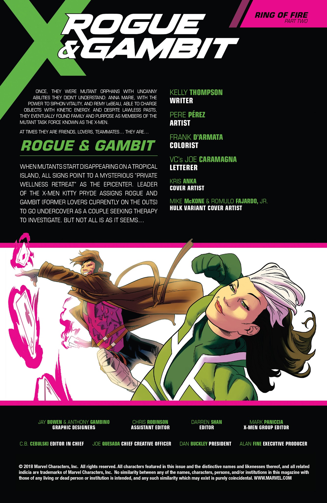 Read online Rogue & Gambit comic -  Issue #2 - 2