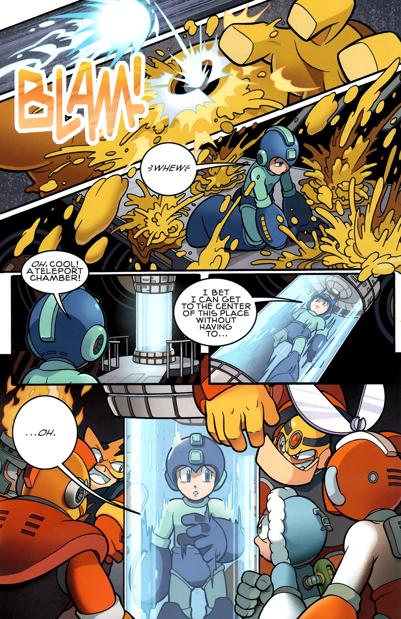 Read online Mega Man comic -  Issue #4 - 5