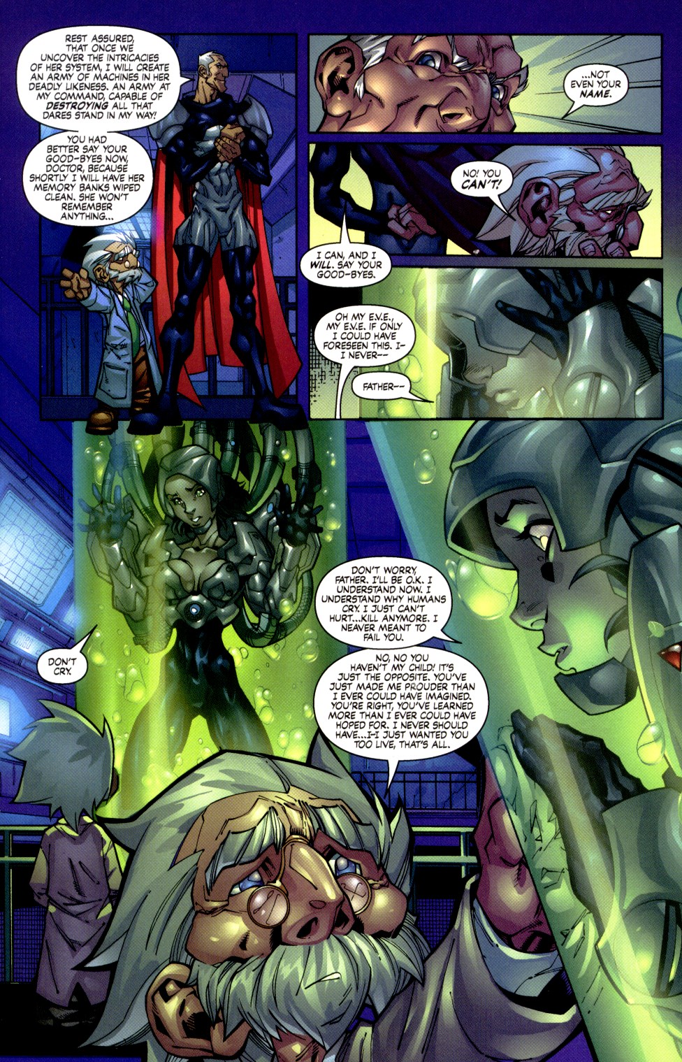 Read online E.V.E. ProtoMecha comic -  Issue #5 - 5