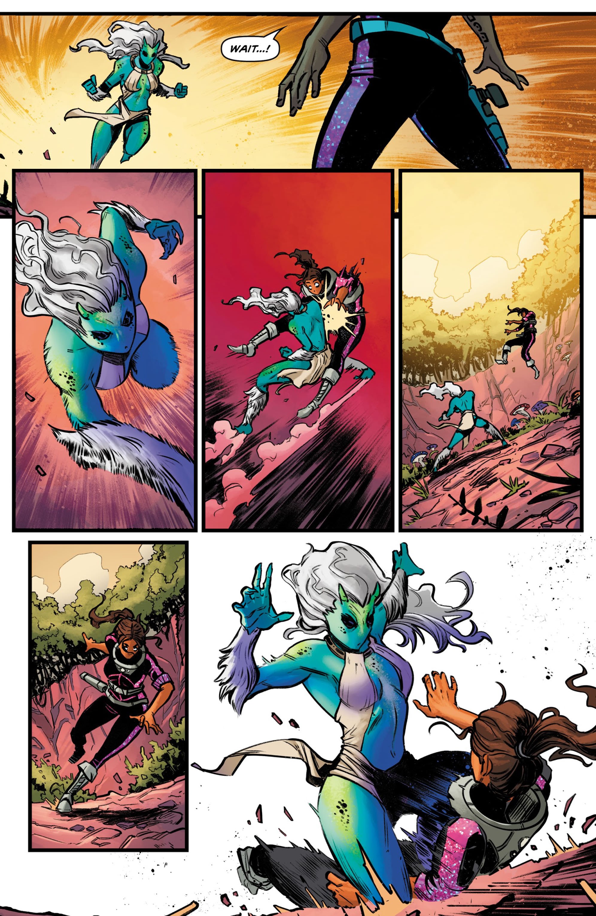 Read online Beyond the Farthest Star: Warriors of Zandar comic -  Issue #1 - 8