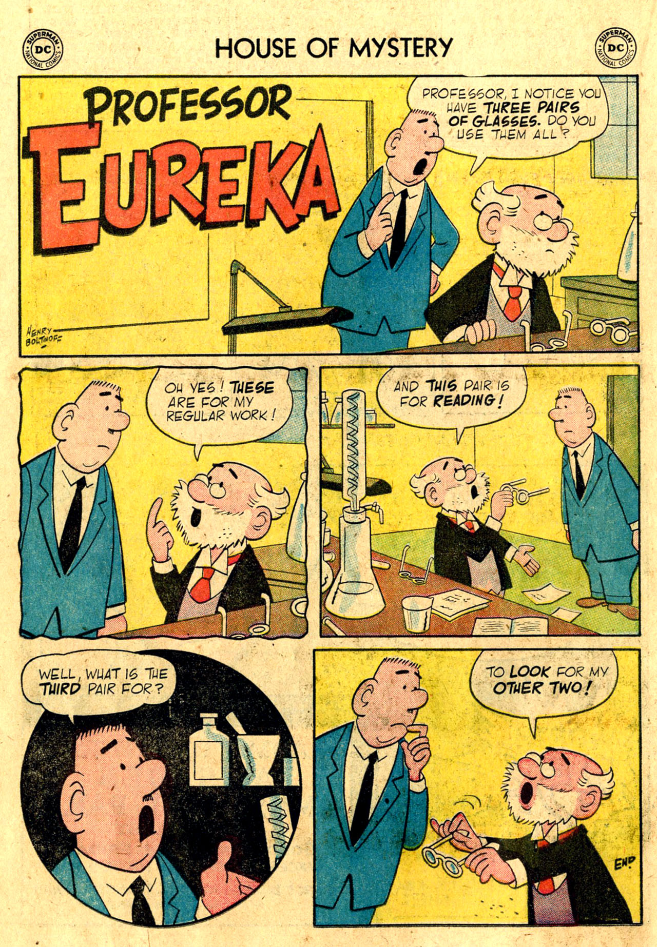 Read online House of Mystery (1951) comic -  Issue #64 - 18