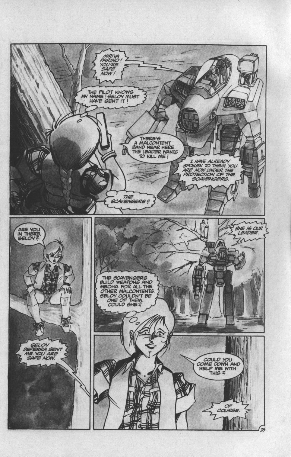 Read online Robotech II: The Sentinels - The Malcontent Uprisings comic -  Issue #4 - 27