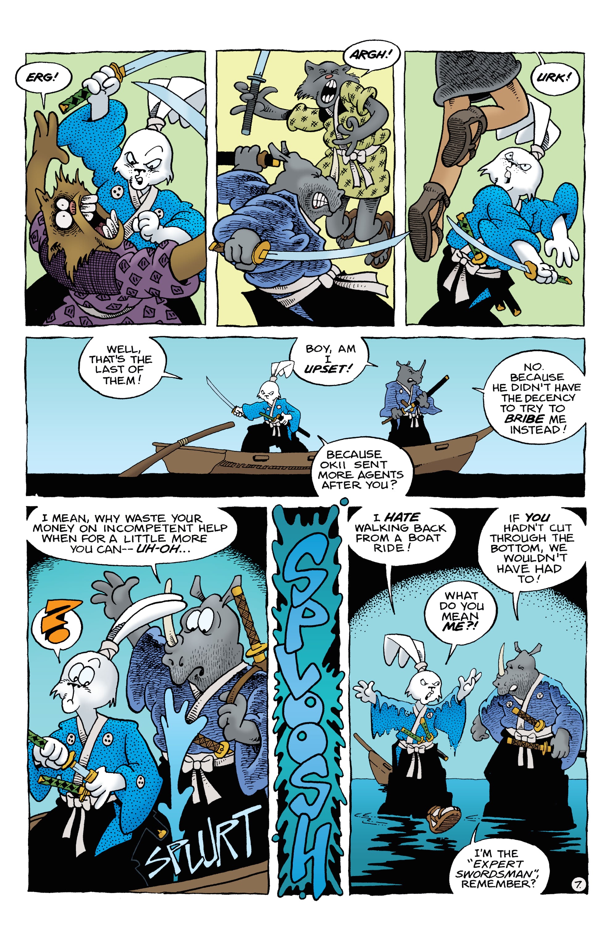 Read online Usagi Yojimbo: Wanderer’s Road comic -  Issue #5 - 8