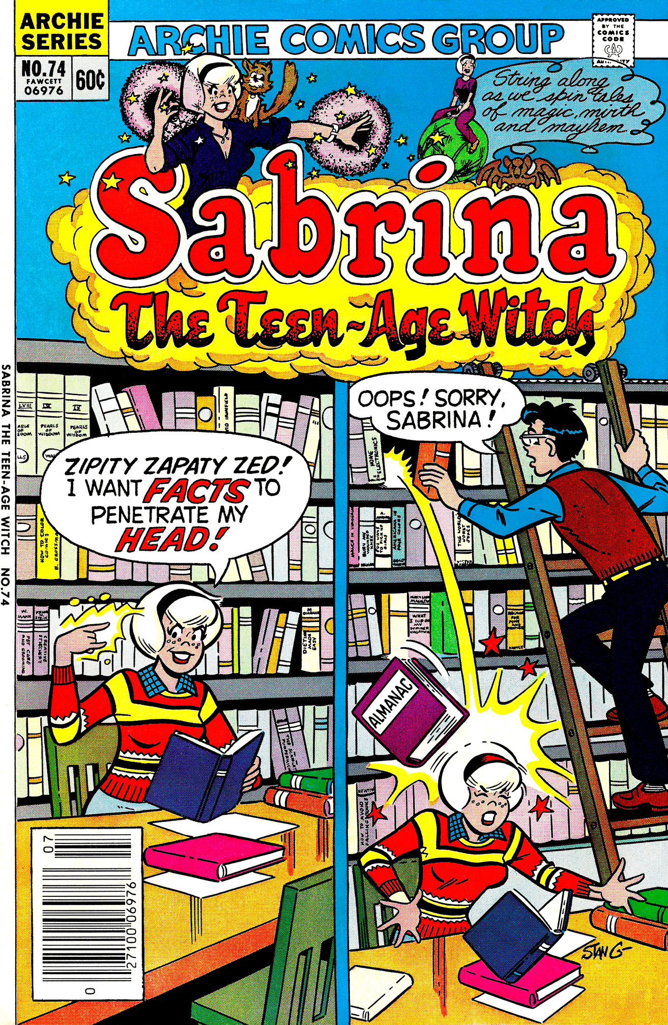 Read online Sabrina The Teenage Witch (1971) comic -  Issue #74 - 1