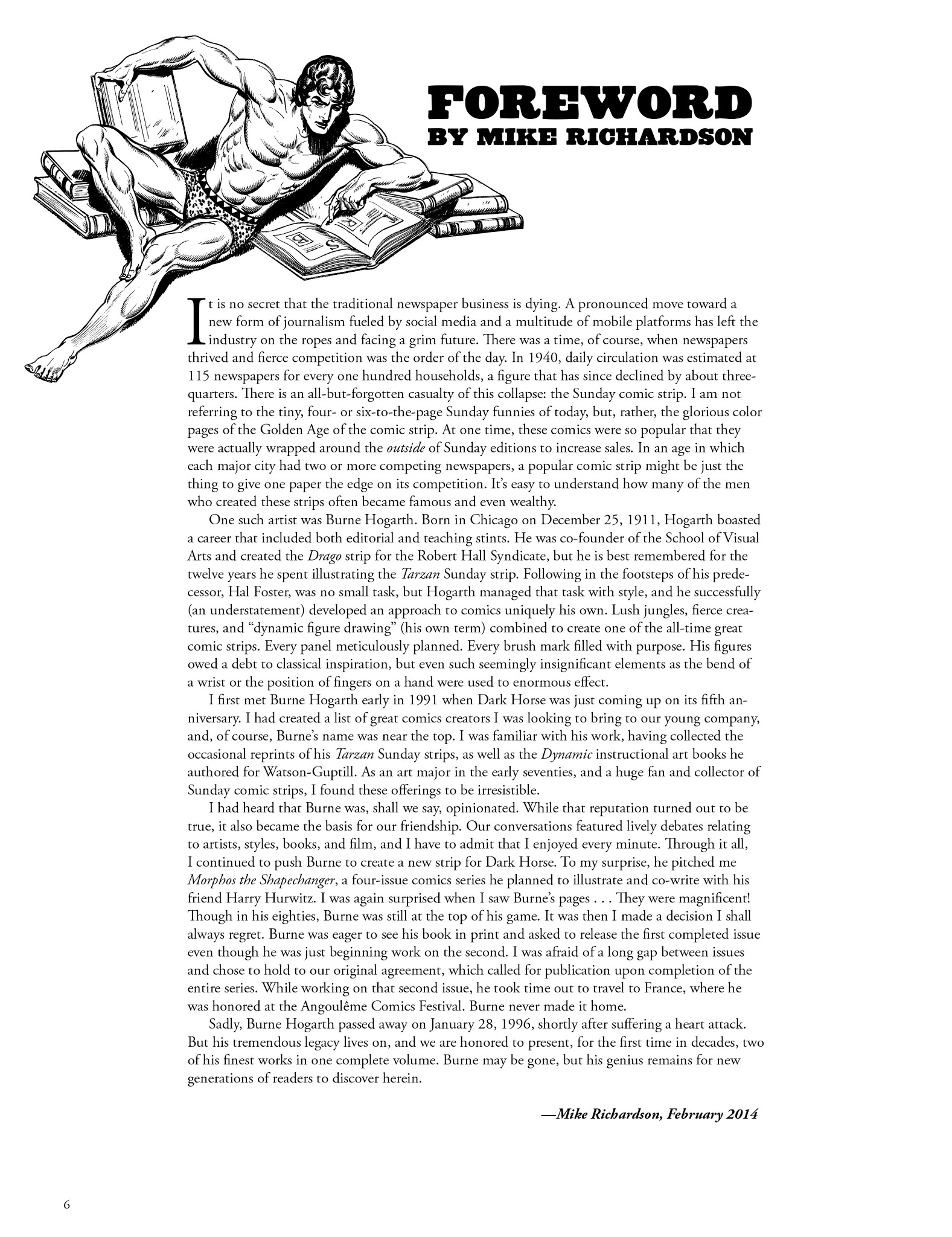 Read online Edgar Rice Burroughs' Tarzan: Burne Hogarth's Lord of the Jungle comic -  Issue # TPB - 8