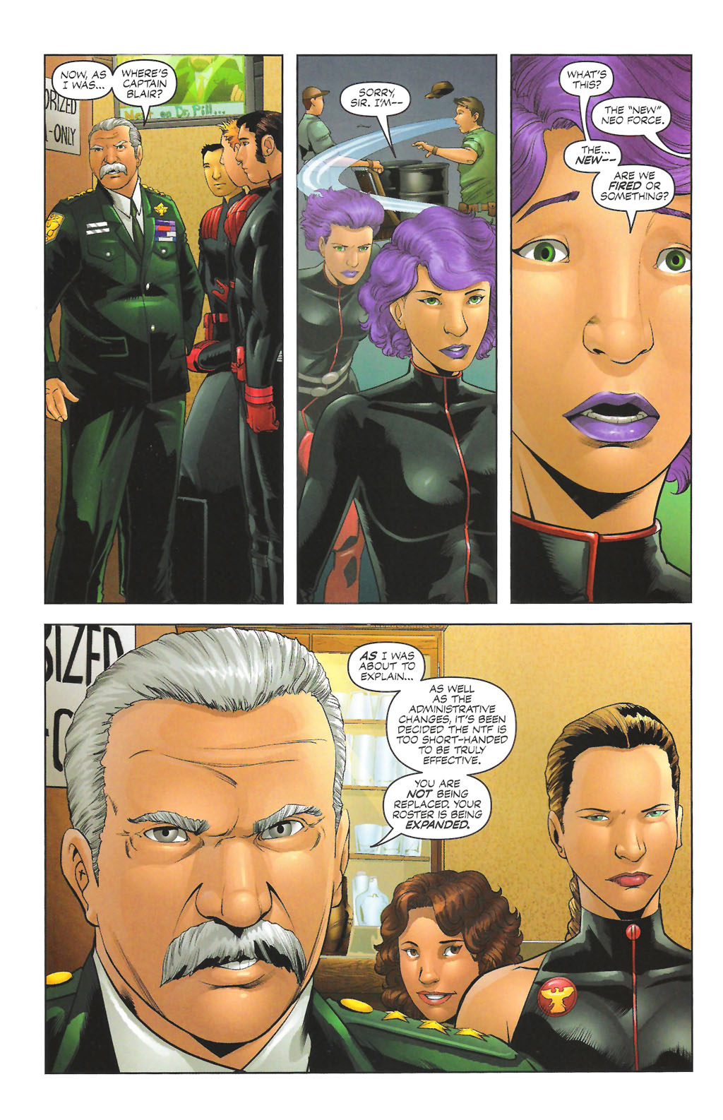 Read online Helios: In With The New comic -  Issue #1 - 4
