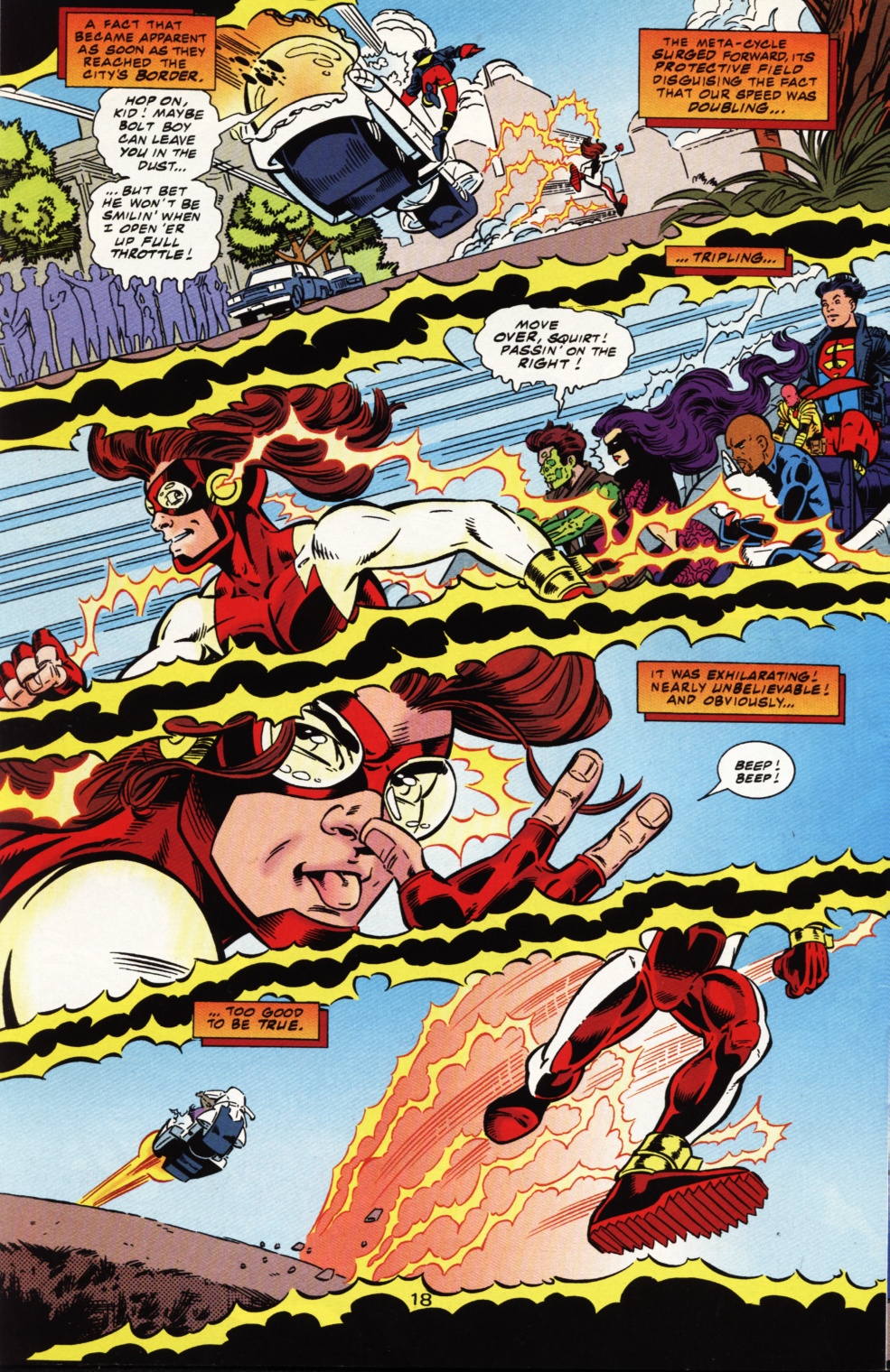 Read online Superboy & The Ravers comic -  Issue #7 - 18