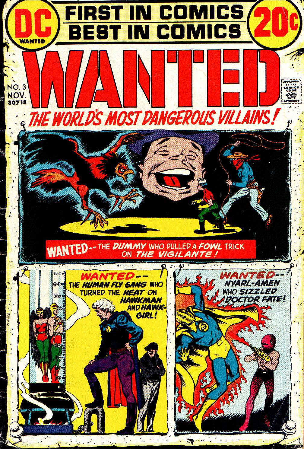 Read online Wanted, the World's Most Dangerous Villains comic -  Issue #3 - 1