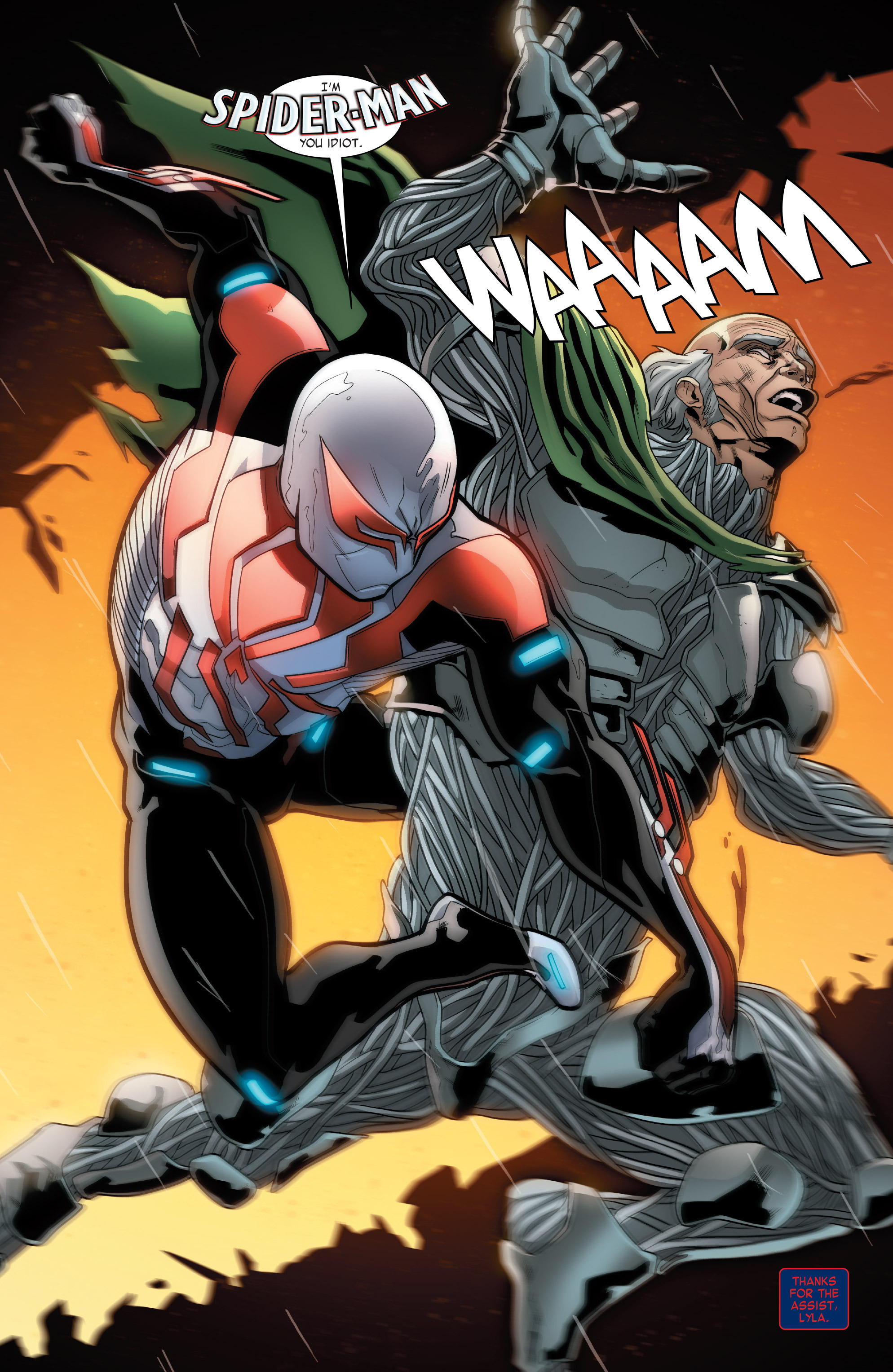 Read online Spider-Man 2099 (2015) comic -  Issue #3 - 17