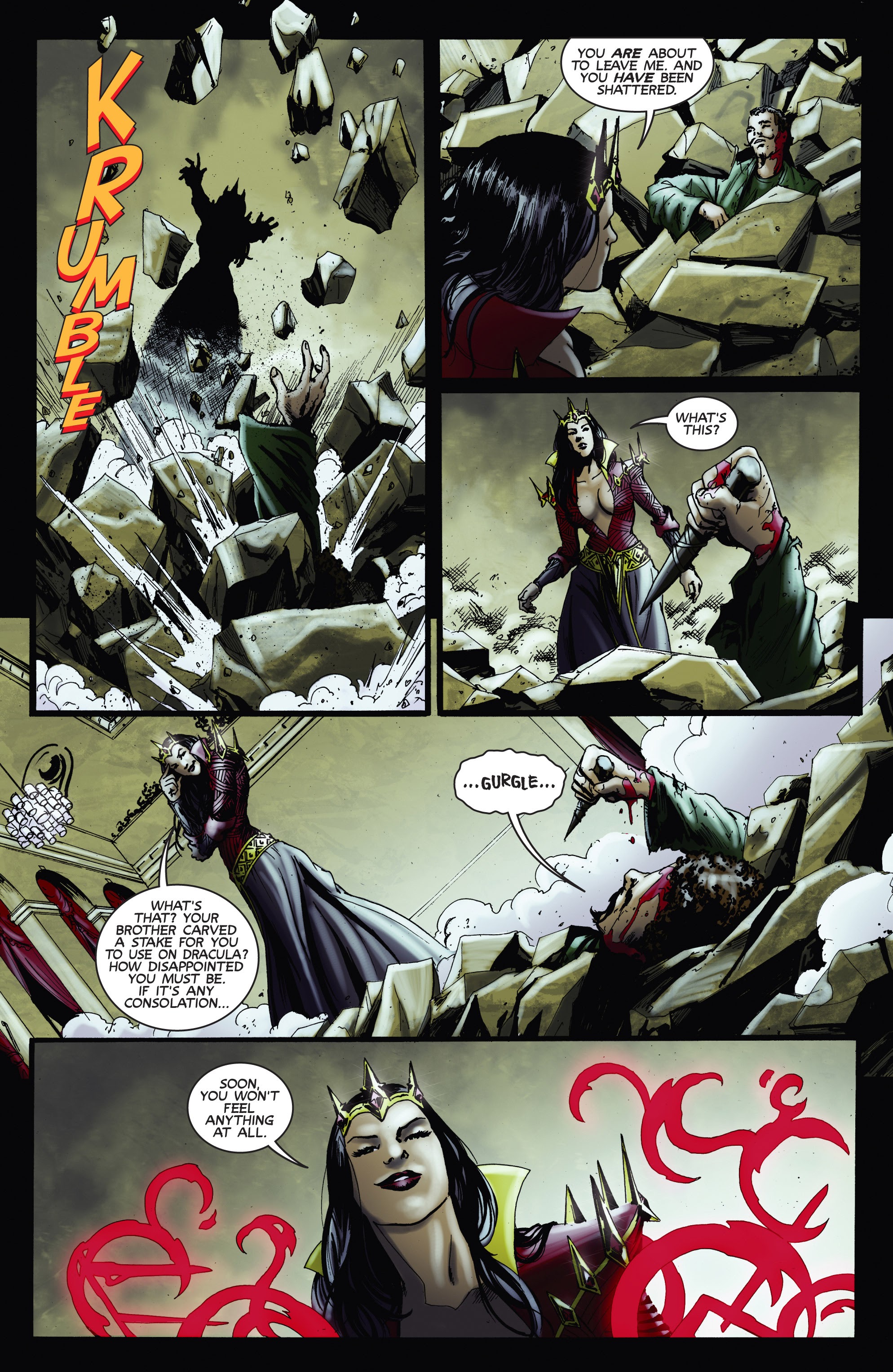 Read online Blood Queen Vs. Dracula comic -  Issue #4 - 20