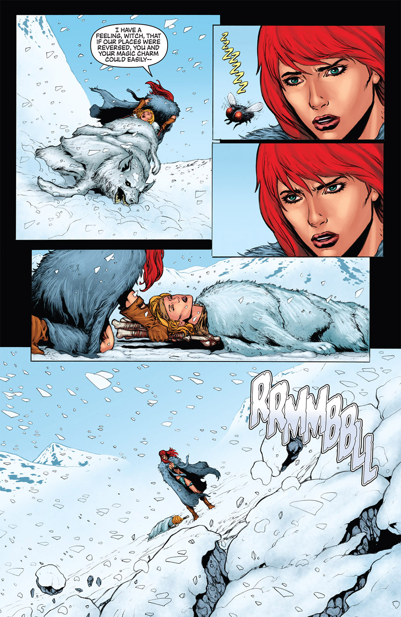 Read online Witchblade/Red Sonja comic -  Issue #3 - 16