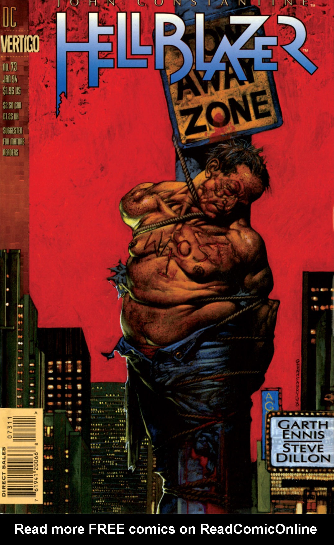 Read online Hellblazer comic -  Issue #73 - 1