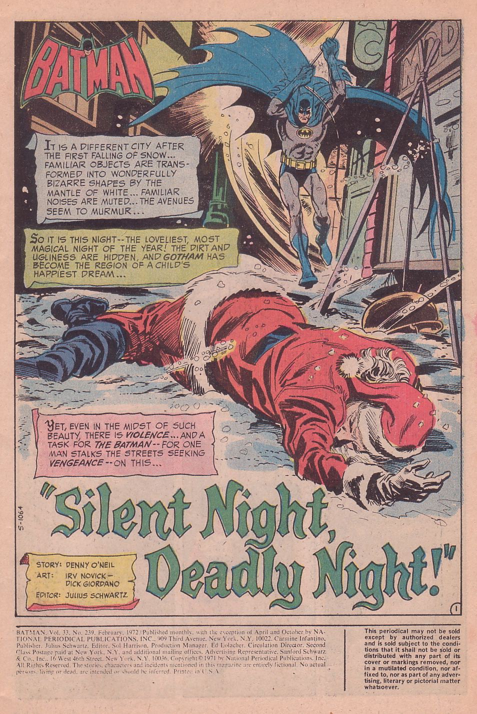 Batman (1940) issue 239 - Page 3