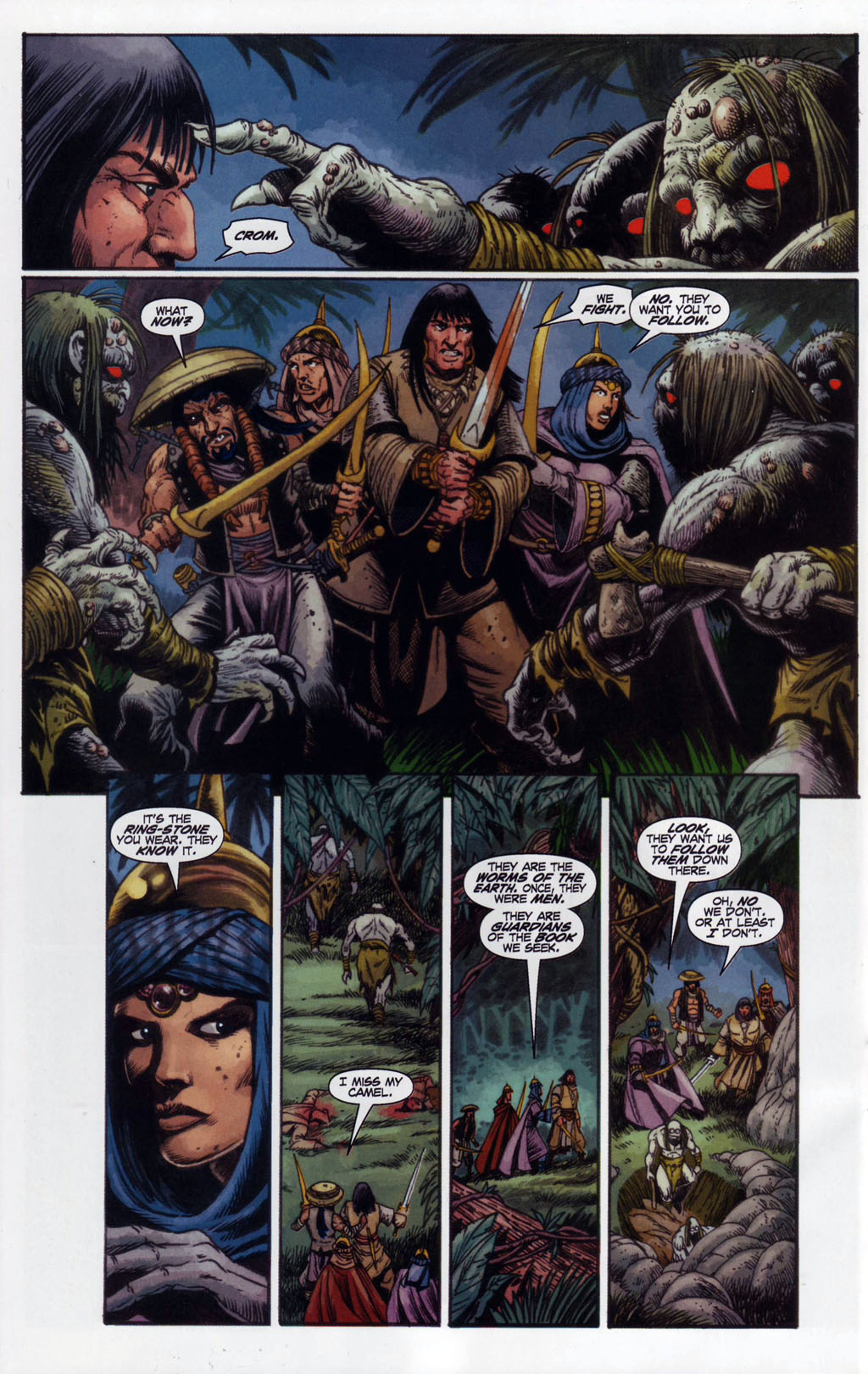 Read online Conan and the Songs of the Dead comic -  Issue #4 - 18