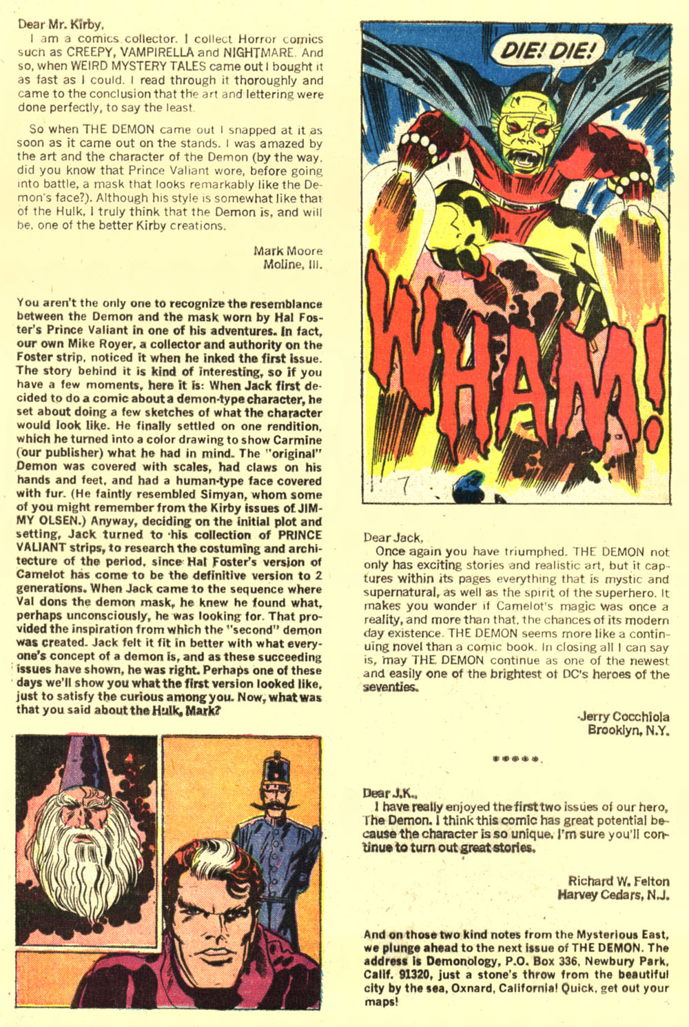 Read online The Demon (1972) comic -  Issue #6 - 28
