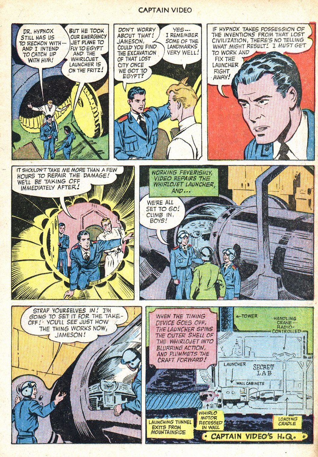 Read online Captain Video comic -  Issue #1 - 13