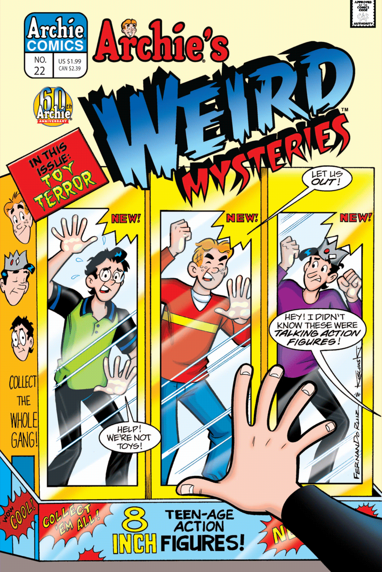 Read online Archie's Weird Mysteries comic -  Issue #22 - 1