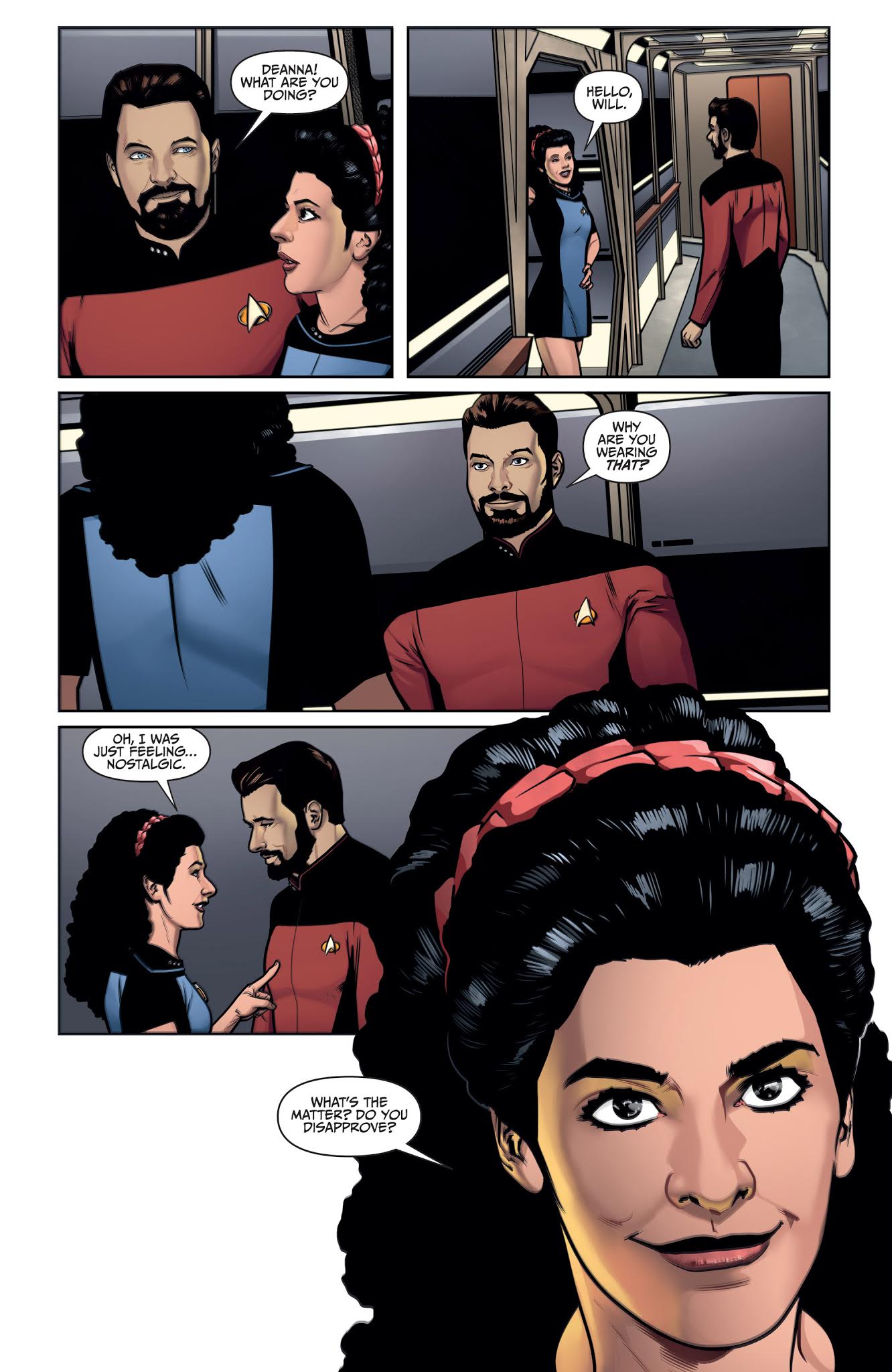 Read online Star Trek: The Next Generation: Through the Mirror comic -  Issue #3 - 13