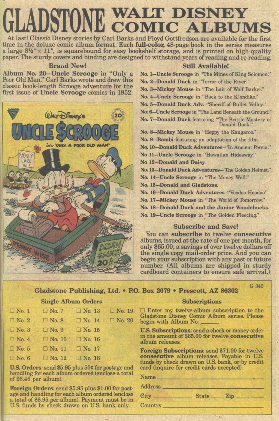 Read online Walt Disney's Comics and Stories comic -  Issue #544 - 43