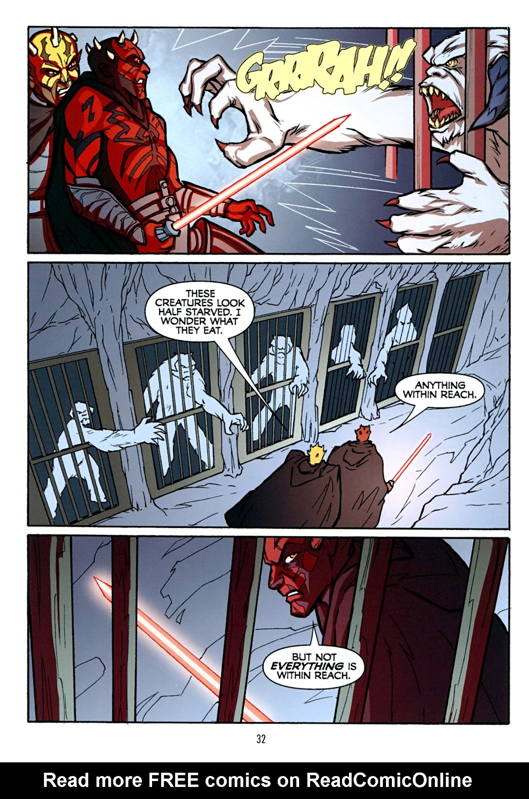 Star Wars: The Clone Wars - The Sith Hunters issue Full - Page 33