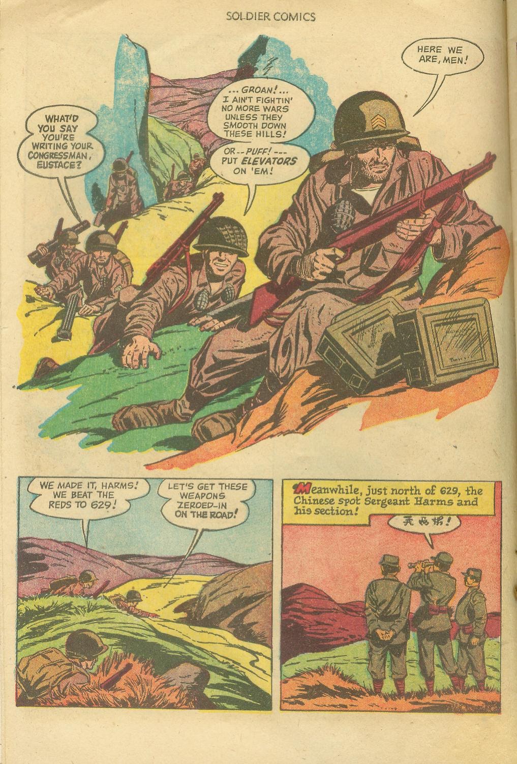 Read online Soldier Comics comic -  Issue #2 - 6