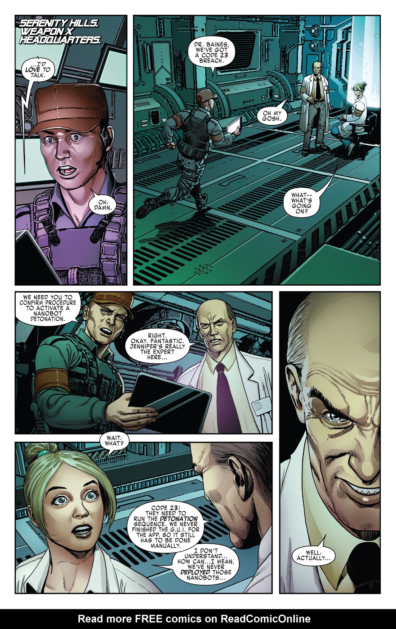 Read online Weapon X (2017) comic -  Issue #5 - 15