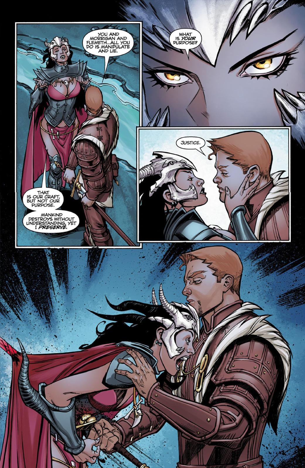 Read online Dragon Age: The Silent Grove comic -  Issue #6 - 9