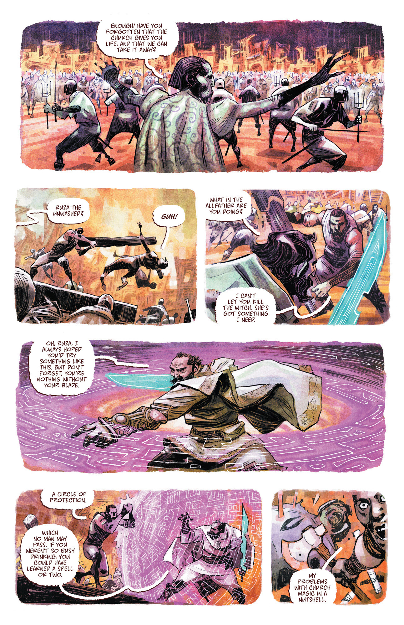 Read online Forgotten Blade comic -  Issue # TPB (Part 1) - 28