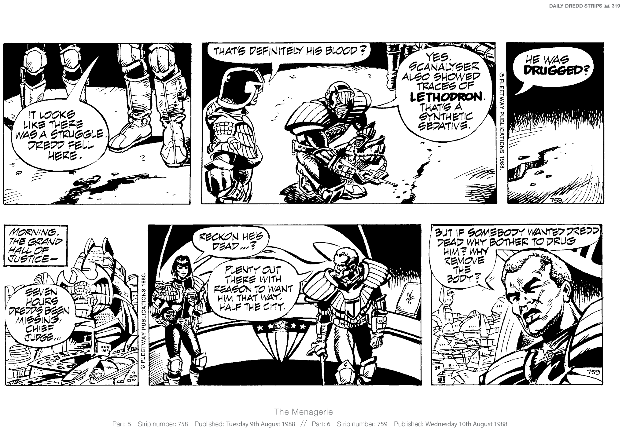 Read online Judge Dredd: The Daily Dredds comic -  Issue # TPB 2 - 322