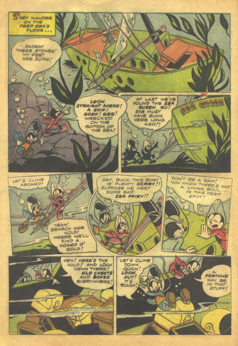 Read online Walt Disney's Comics and Stories comic -  Issue #62 - 16