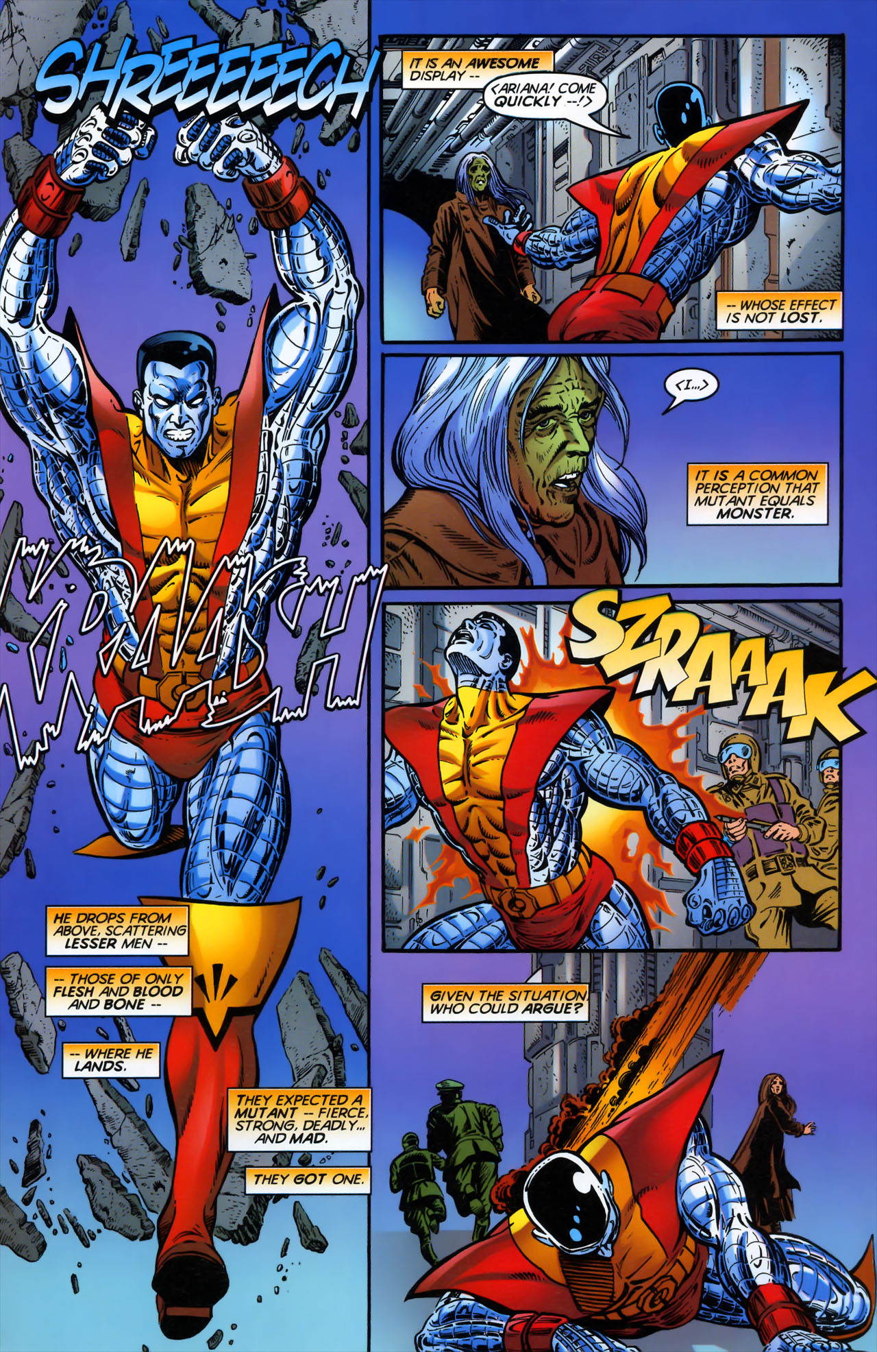 Read online X-Men: Liberators comic -  Issue #4 - 12