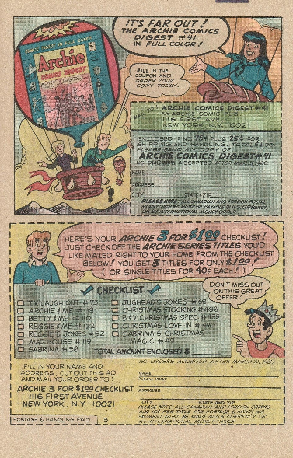 Read online Archie's Joke Book Magazine comic -  Issue #266 - 19