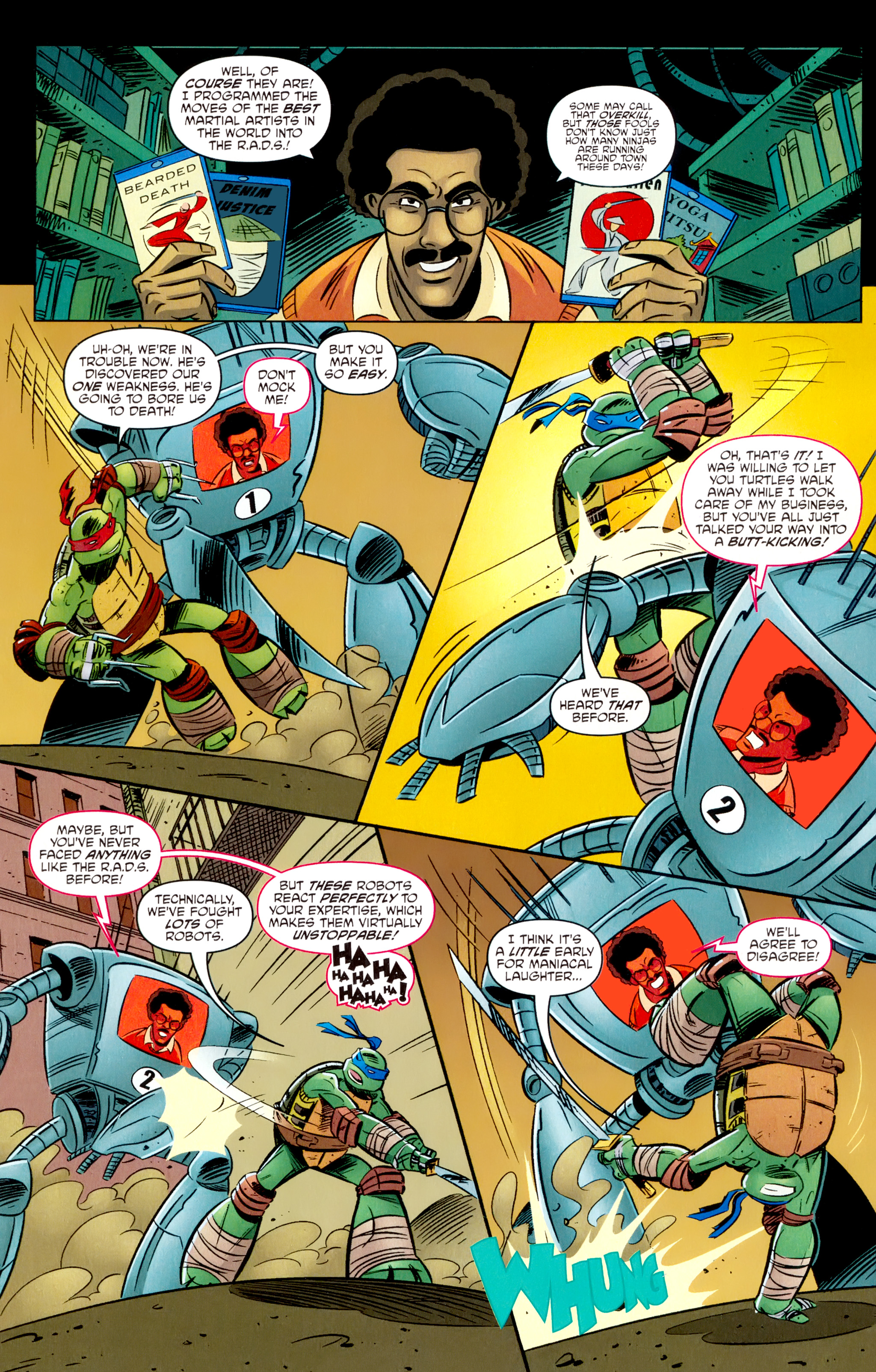 Read online Teenage Mutant Ninja Turtles New Animated Adventures Free Comic Book Day comic -  Issue # Full - 15