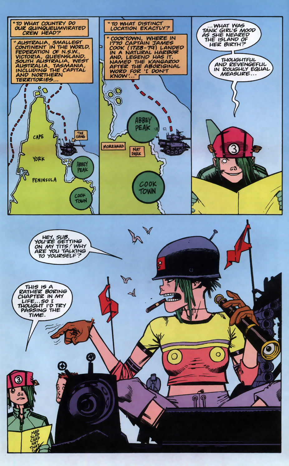 Read online Tank Girl: The Odyssey comic -  Issue #4 - 16