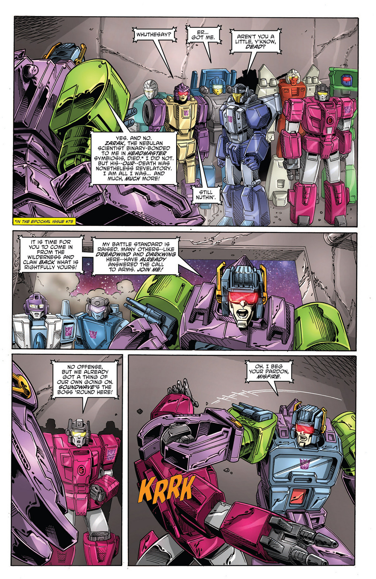 Read online The Transformers: Regeneration One comic -  Issue #88 - 5