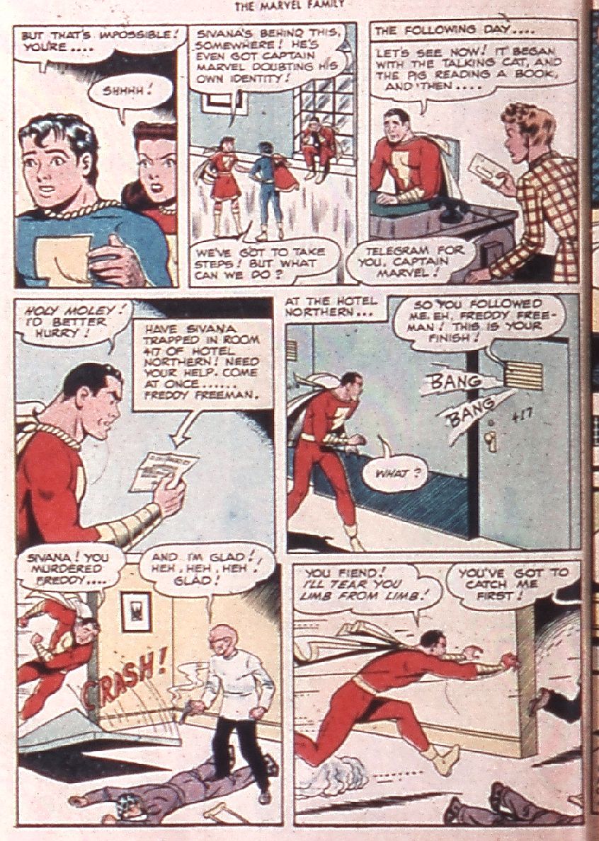 Read online The Marvel Family comic -  Issue #28 - 10