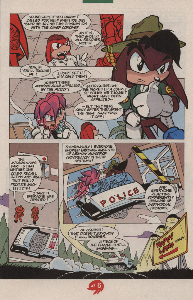Read online Knuckles the Echidna comic -  Issue #14 - 11