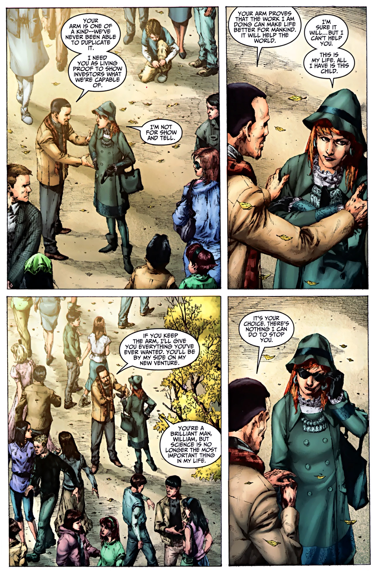 Read online Fringe: Tales from the Fringe comic -  Issue #4 - 9