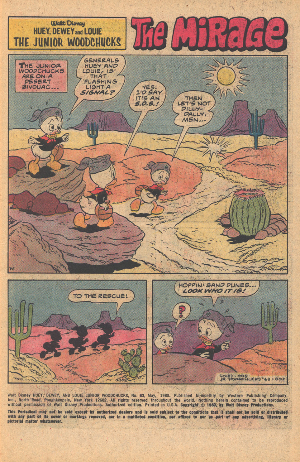 Read online Huey, Dewey, and Louie Junior Woodchucks comic -  Issue #63 - 3