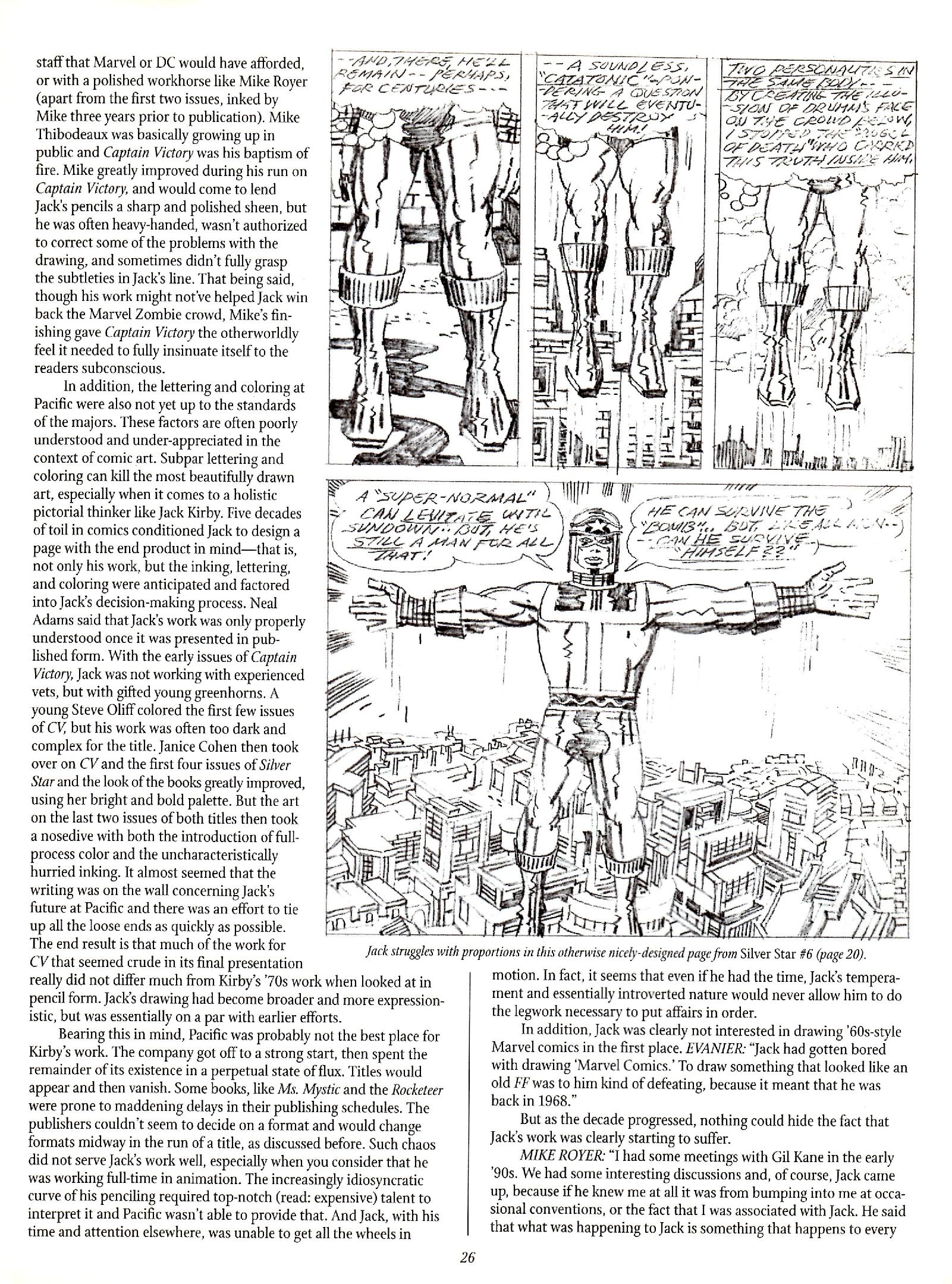 Read online The Jack Kirby Collector comic -  Issue #30 - 26