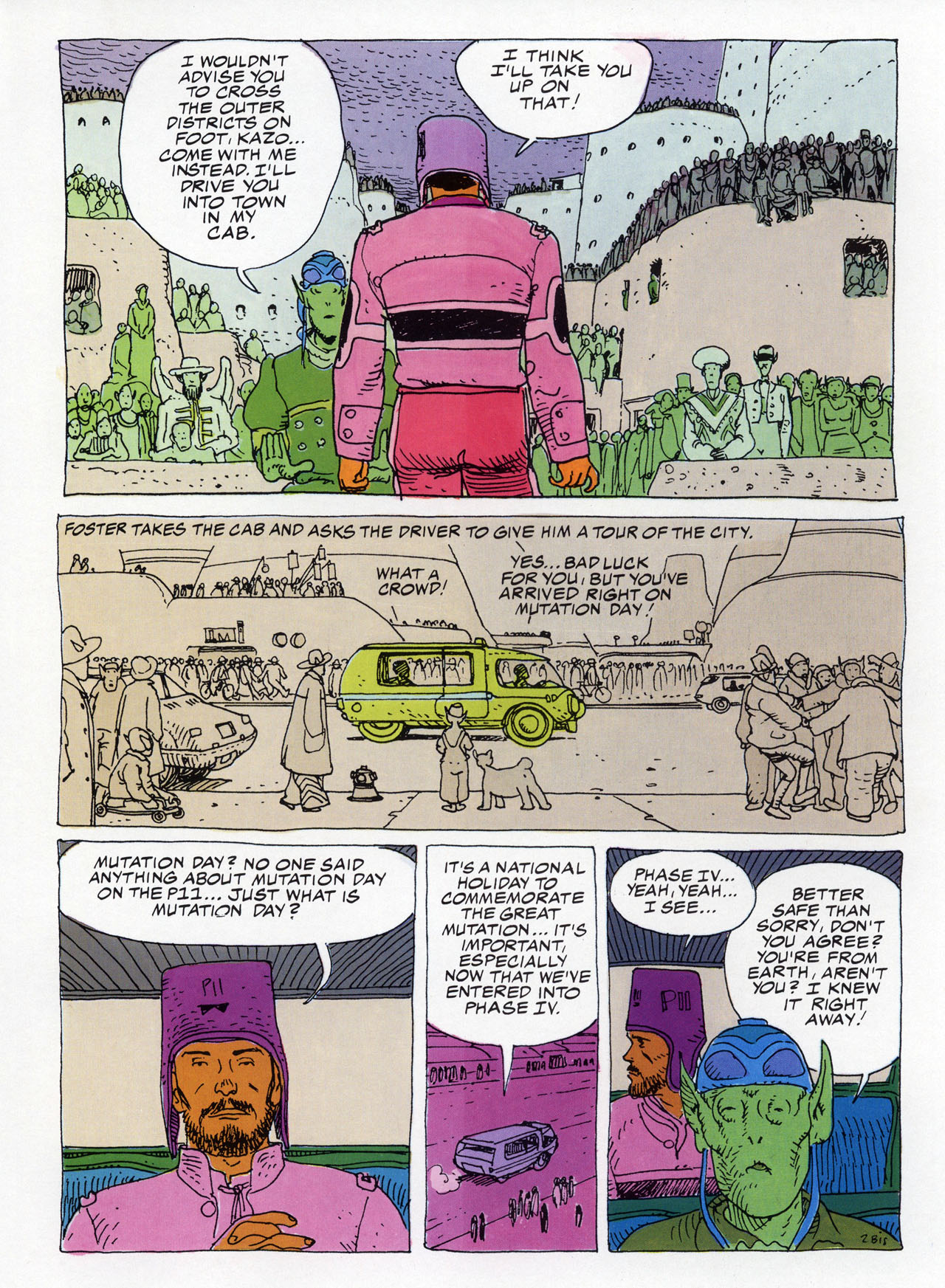 Read online Epic Graphic Novel: Moebius comic -  Issue # TPB 6 - 8