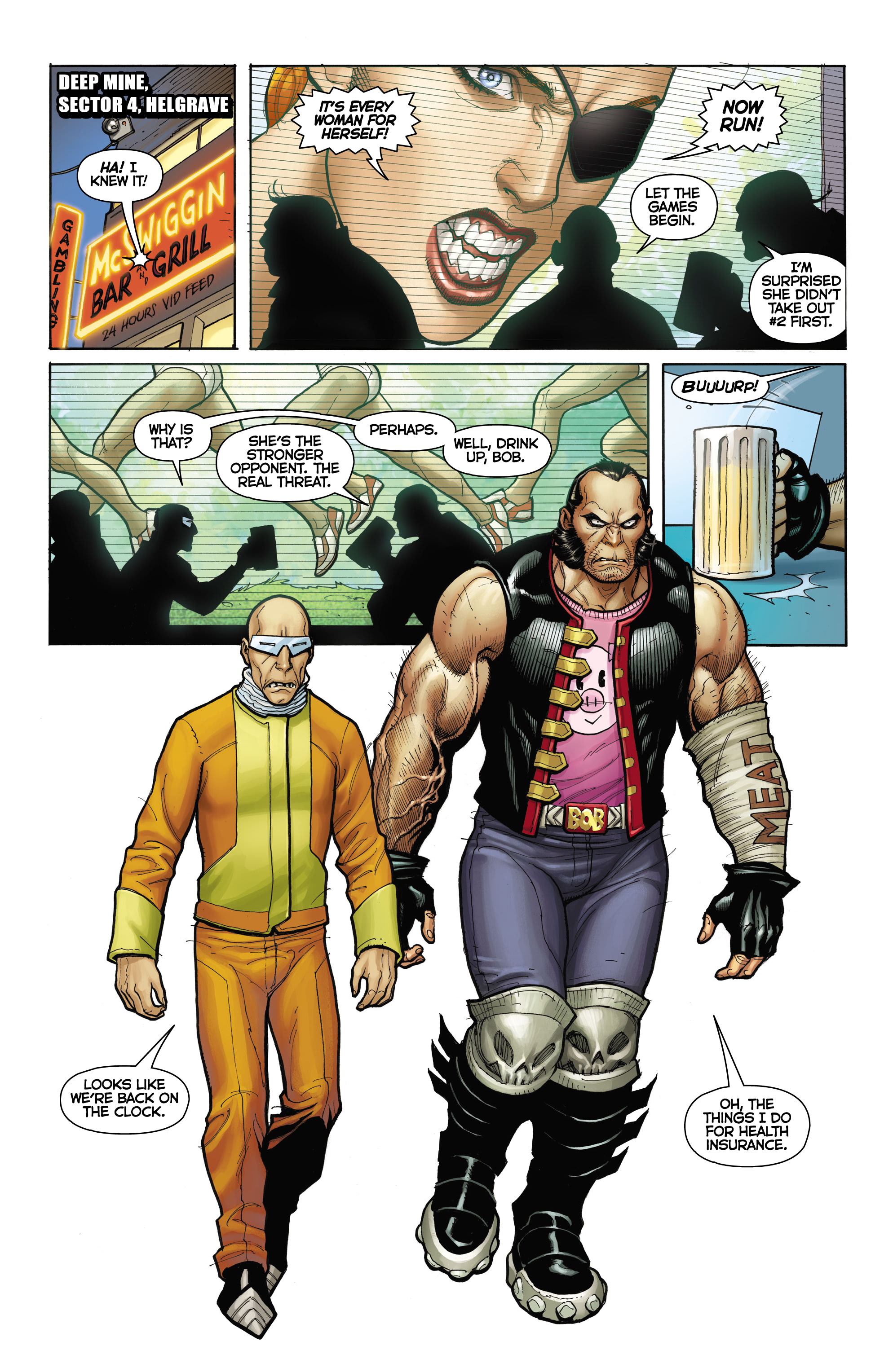 Read online Fight Girls comic -  Issue #1 - 10