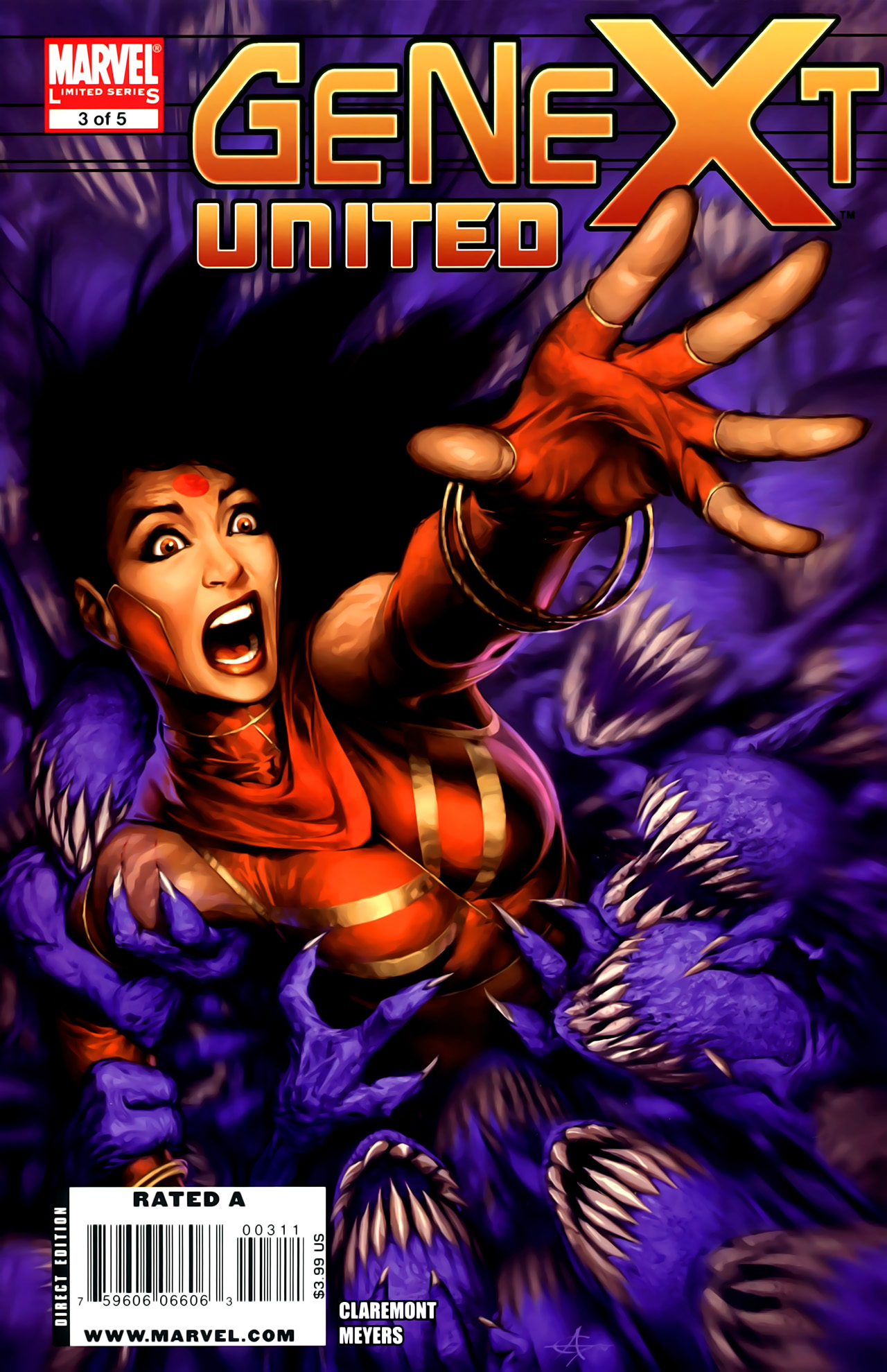 Read online GeNext: United comic -  Issue #3 - 1