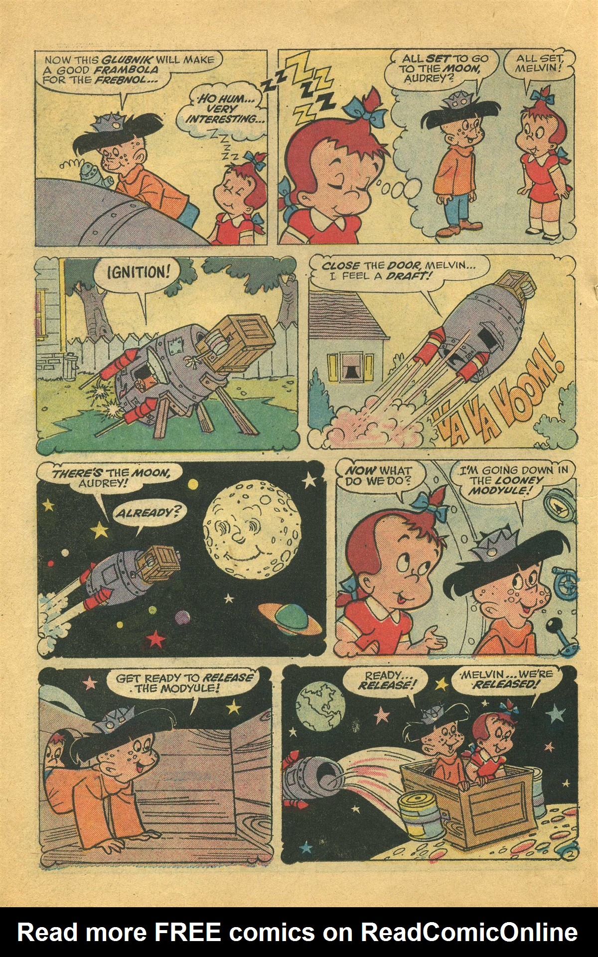 Read online Little Audrey And Melvin comic -  Issue #60 - 22