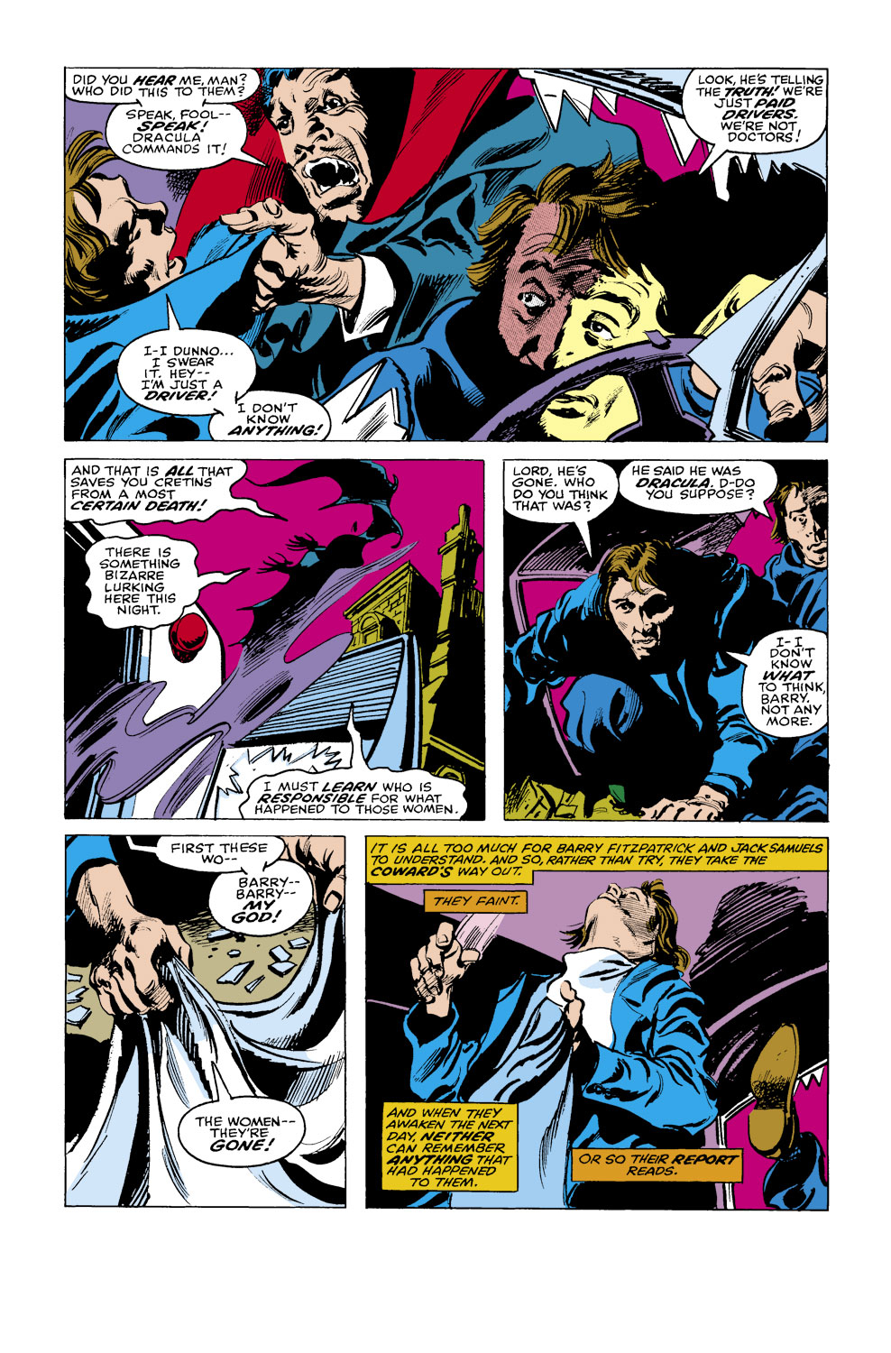 Read online Tomb of Dracula (1972) comic -  Issue #62 - 12