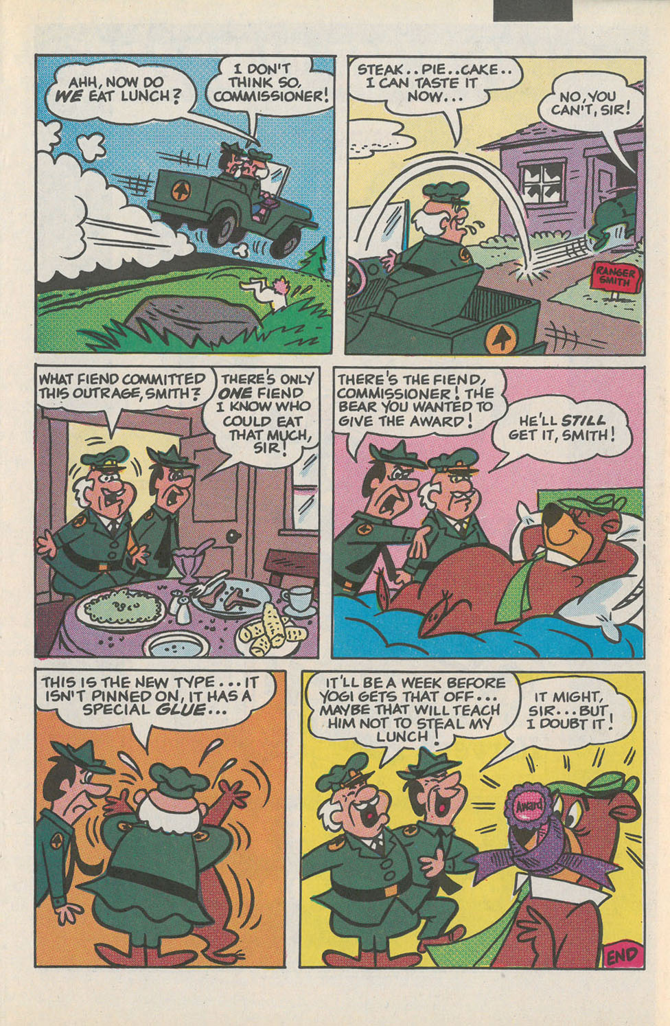 Read online Yogi Bear (1992) comic -  Issue #5 - 24