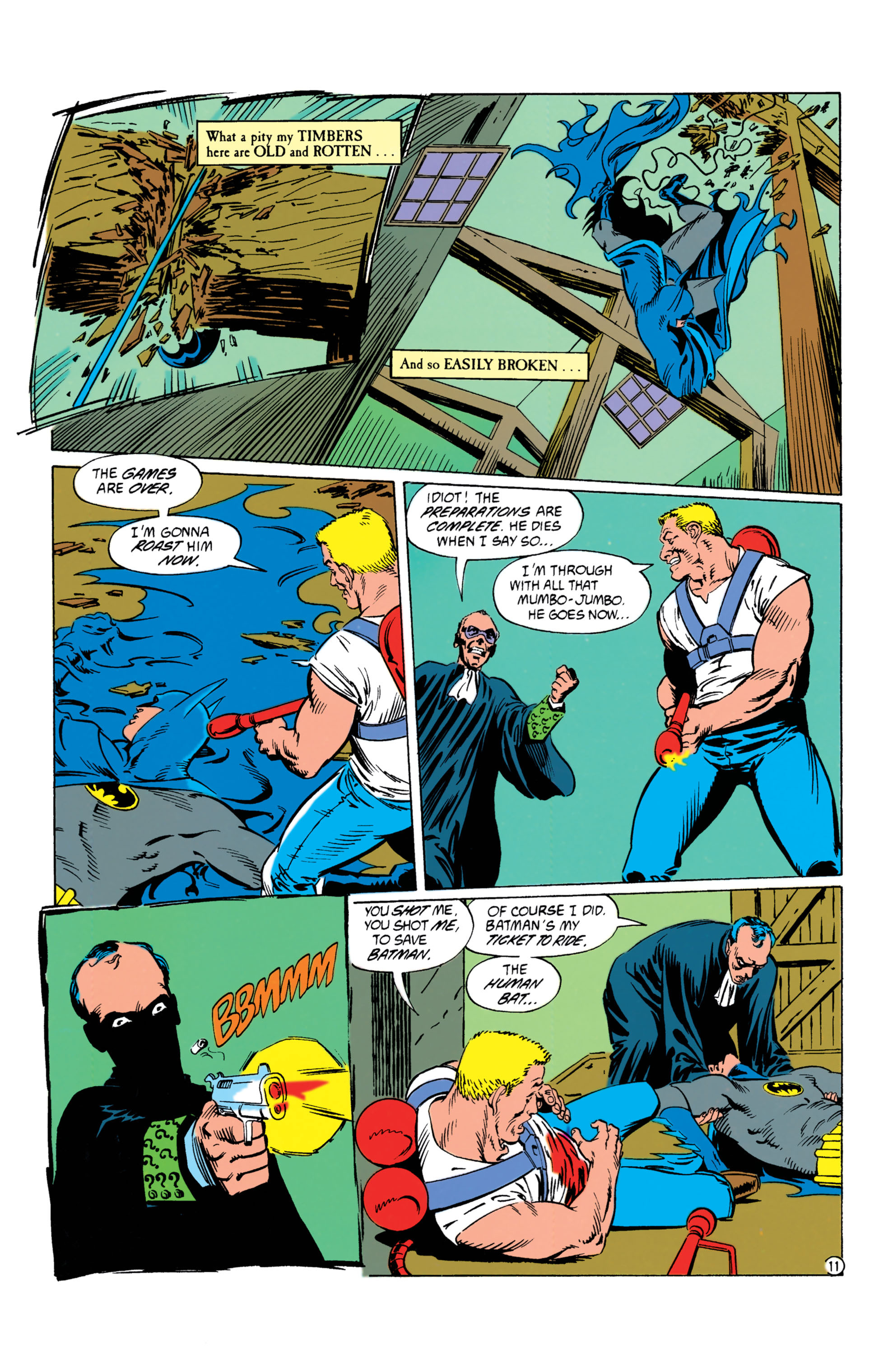 Read online Batman (1940) comic -  Issue #454 - 12