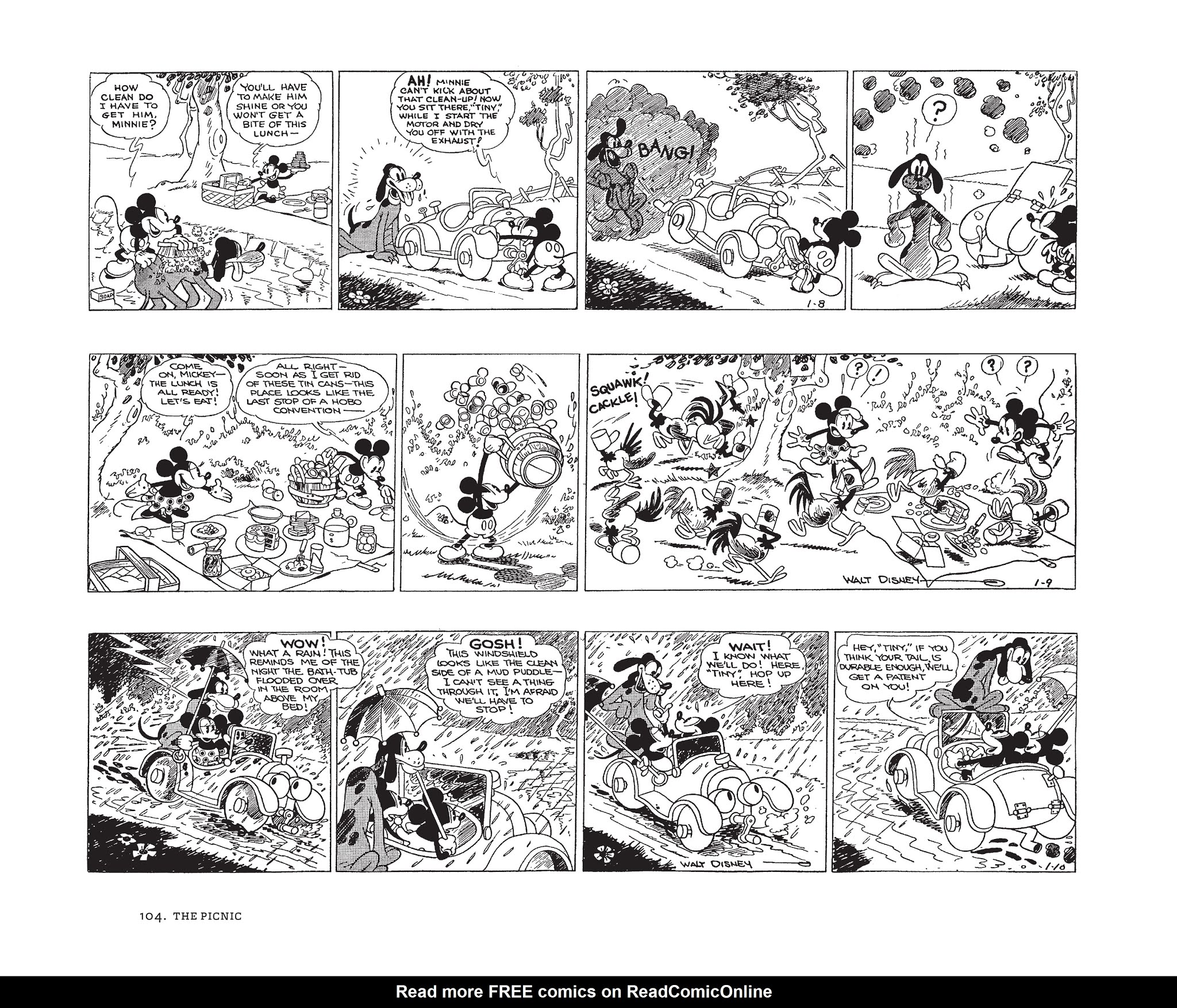 Read online Walt Disney's Mickey Mouse by Floyd Gottfredson comic -  Issue # TPB 1 (Part 2) - 4