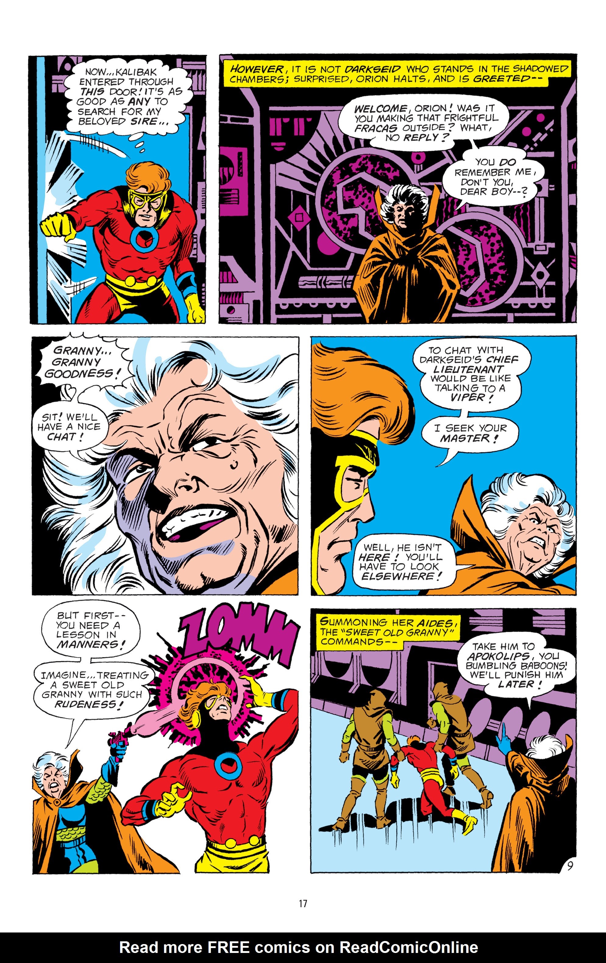Read online New Gods by Gerry Conway comic -  Issue # TPB (Part 1) - 17