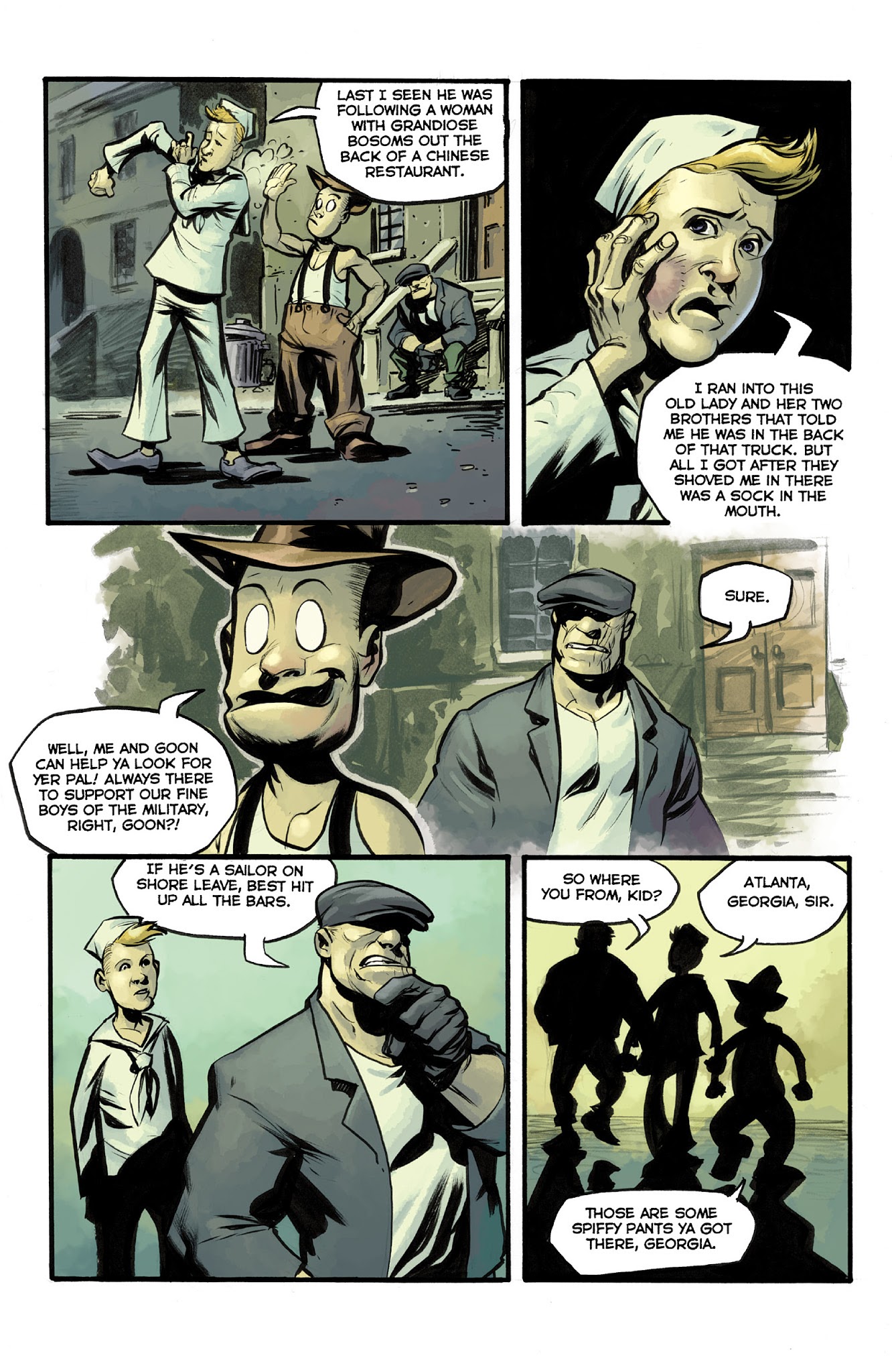 Read online The Goon: One for the Road comic -  Issue # Full - 4